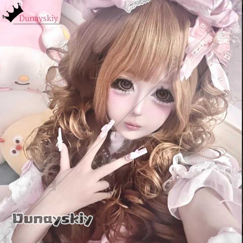 Anime Cosplay Wig Heat Resistant - Peruca Completa YiNuo*Cosplay Messiah Complex Gyaru