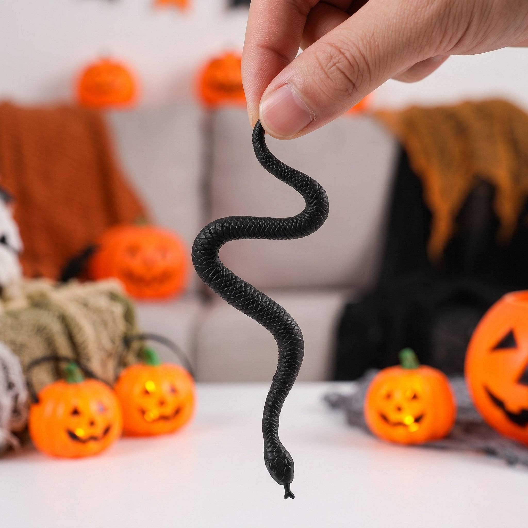 Prank Toys - 100 peças de réplicas de cobras