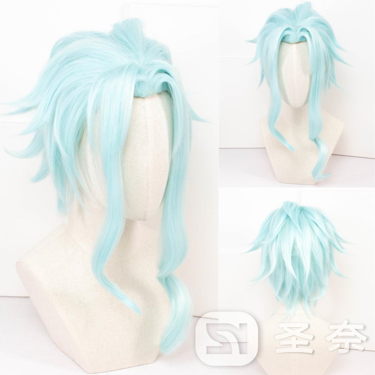 Peruca de Cosplay Dottore Fatu - Anime Cosplay Wig Heat Resistant avaliação e preço
