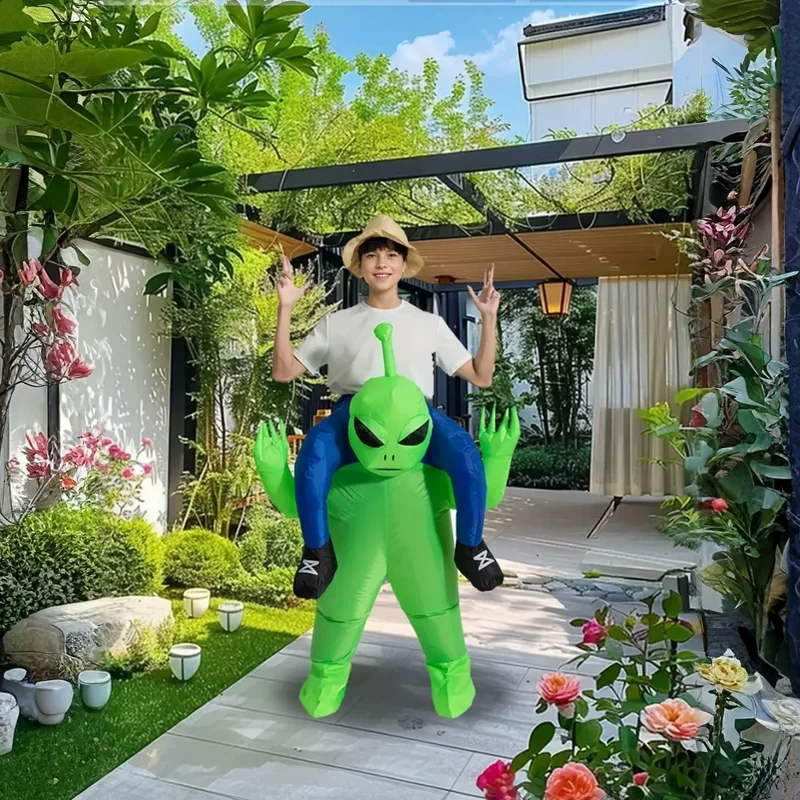 Fantasia Inflável Divertida pa - Inflatable Dinosaur Costume Adult avaliação e preço