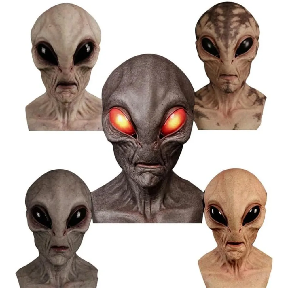 Máscara de dinossauro alieníge - Latex Alien Mask Realistic avaliação e preço