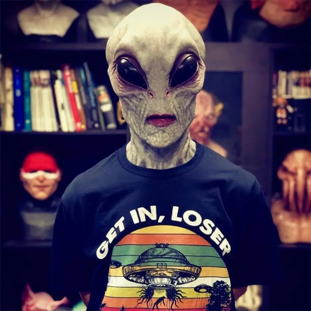 Máscara de dinossauro alieníge - Latex Alien Mask Realistic avaliação e preço
