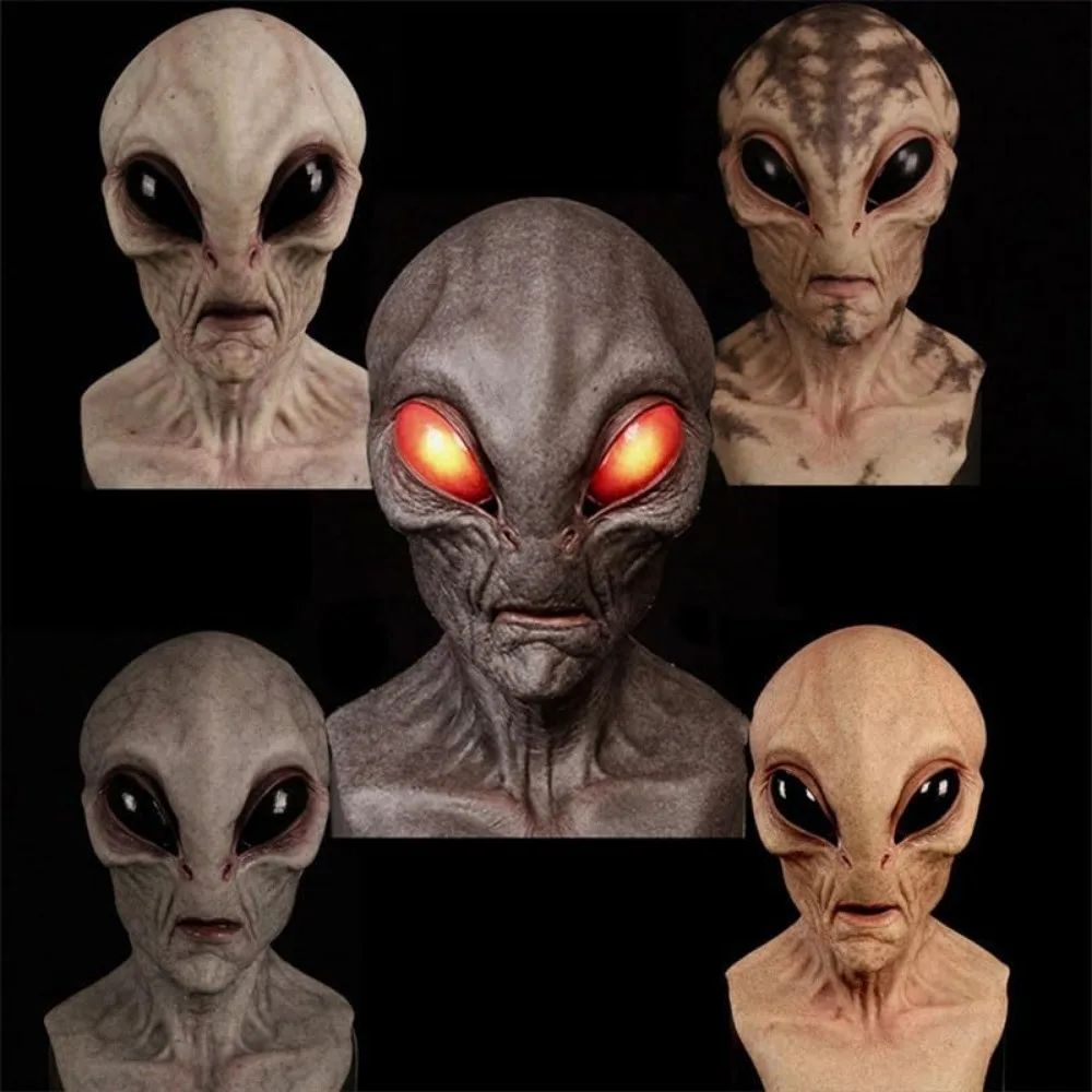 Máscara de dinossauro alieníge - Latex Alien Mask Realistic avaliação e preço